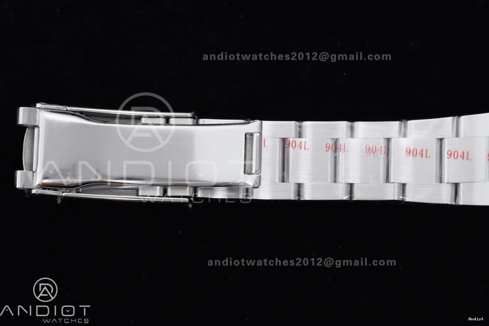 Best KRF Edition Dial 904L Perpetual Black VR3230 1:1 126000 Steel Oyster 36mm 0306